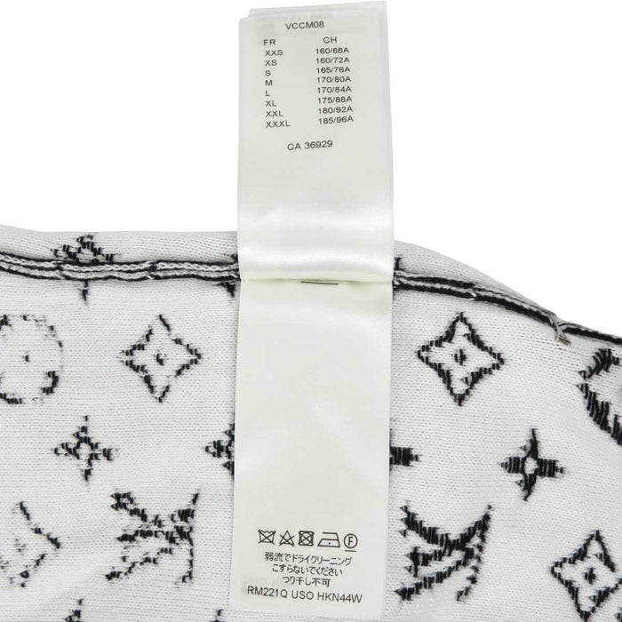 LOUIS VUITTON 
LV ロゴ RM221Q USO HKN44W 
モノグラム グラディエント コットン ニット