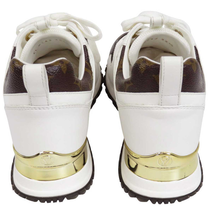 LOUIS VUITTON 
LVサークル ロゴ メッシュ レザー 2022年製 
ランアウェイ スニーカー 
モノグラム