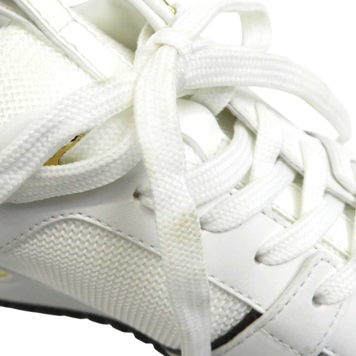 LOUIS VUITTON 
LVサークル ロゴ メッシュ レザー 2022年製 
ランアウェイ スニーカー 
モノグラム