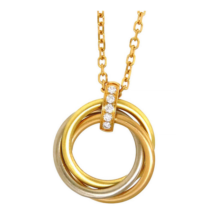 CARTIER 
トリニティ ネックレス ダイヤモンド