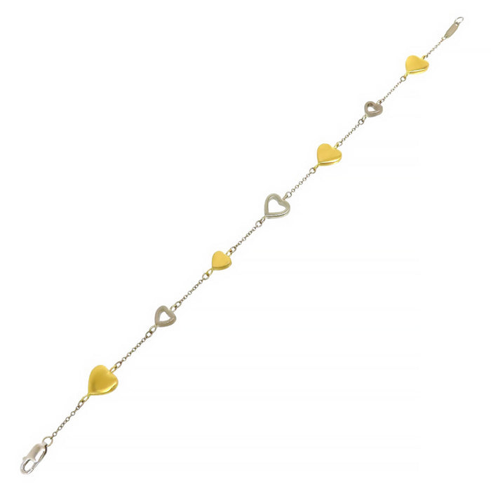 TIFFANY&Co. 
マルチハート ブレスレット