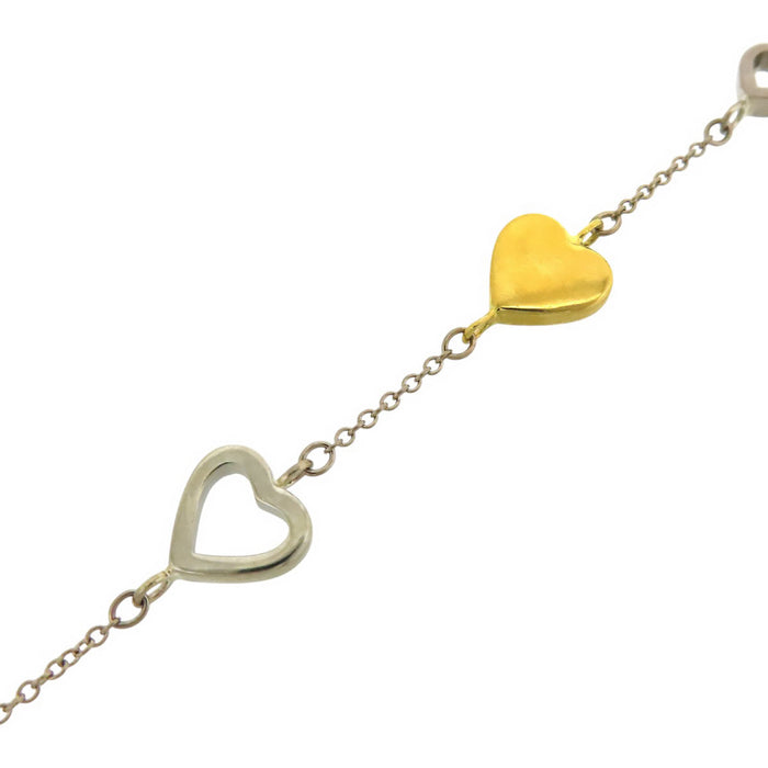 TIFFANY&Co. 
マルチハート ブレスレット