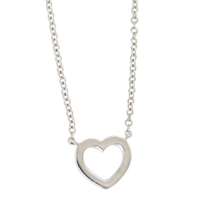 TIFFANY&Co. 
メトロハート ダイヤモンド ネックレス
