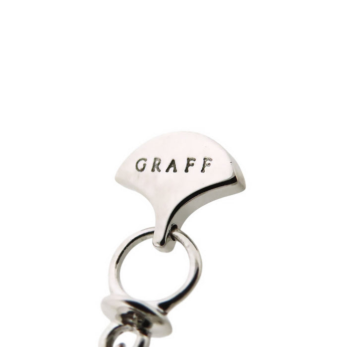GRAFF 
バタフライ シルエット ダイヤモンド ミニ ネックレス