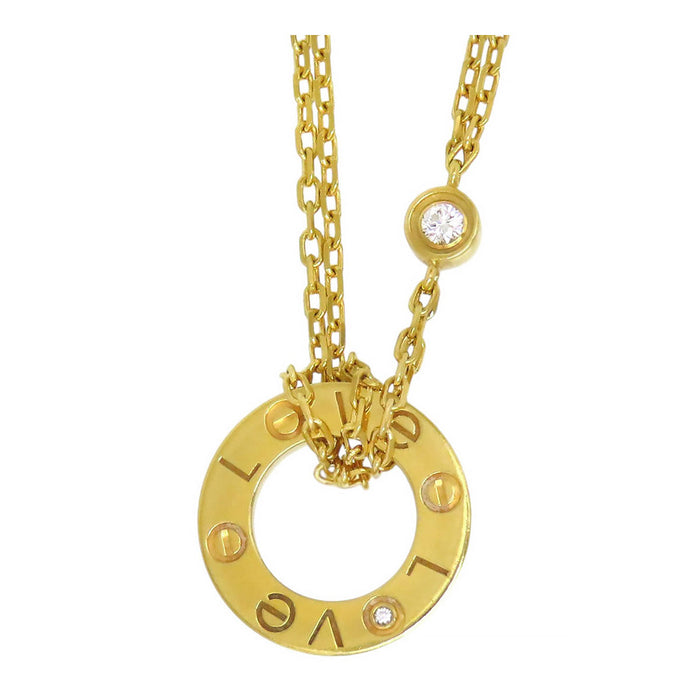 CARTIER 
ラブ サークル ネックレス