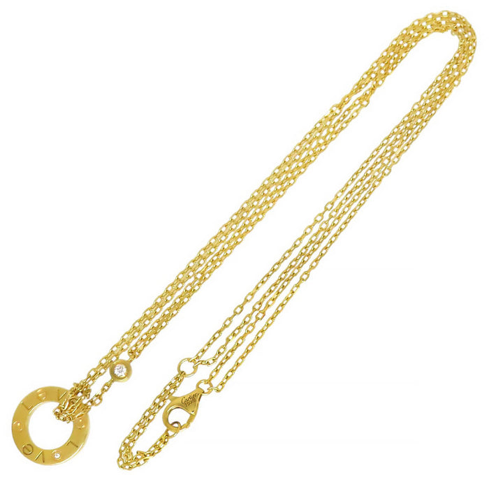 CARTIER 
ラブ サークル ネックレス