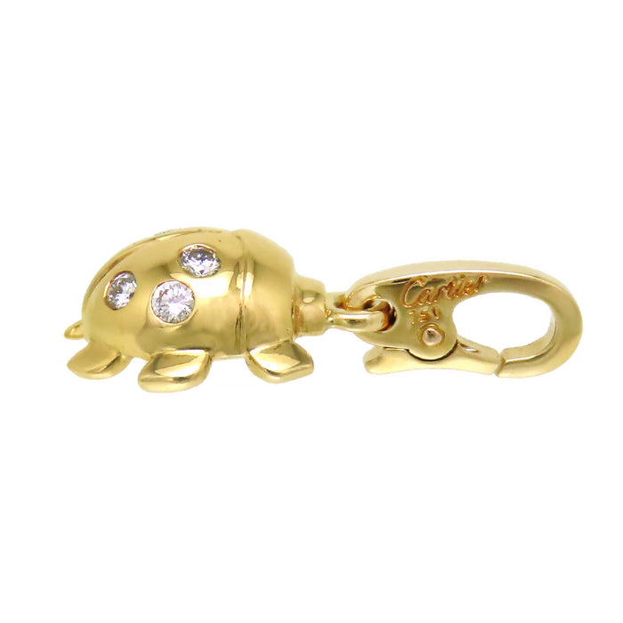 CARTIER 
Ciondolo a motivo coccinella