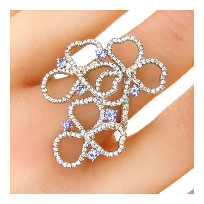 TIFFANY&Co. 
ペーパーフラワー リング