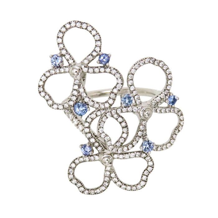 TIFFANY&Co. 
ペーパーフラワー リング