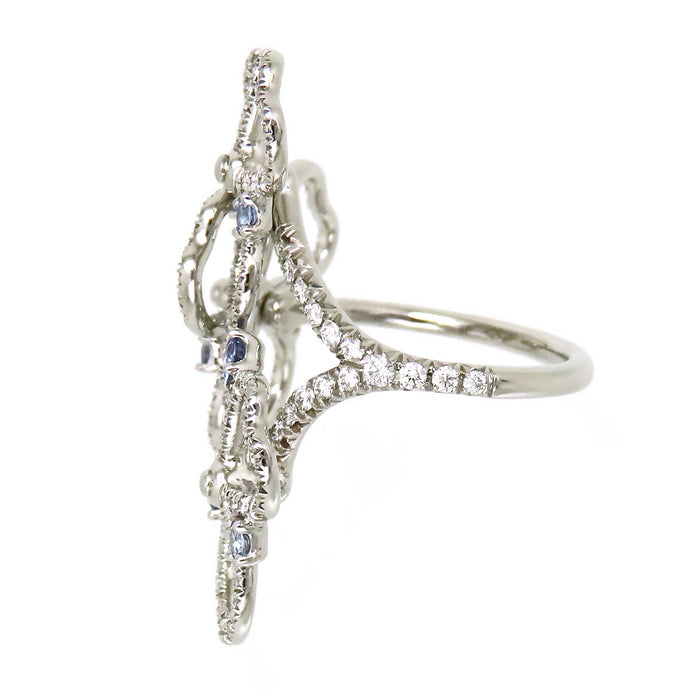 TIFFANY&Co. 
ペーパーフラワー リング