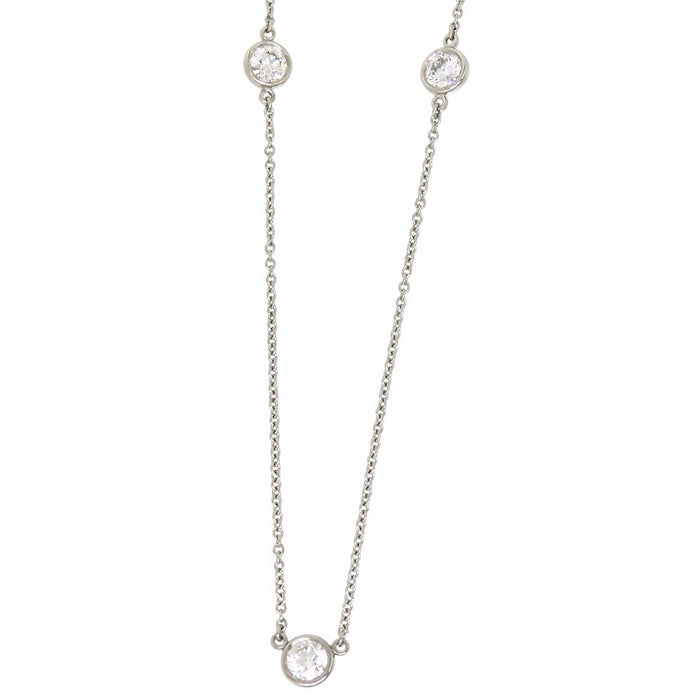 TIFFANY&Co. 
By the Yard Necklace 3P