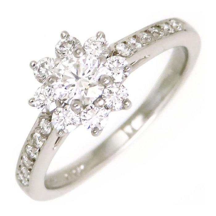 TIFFANY&Co. 
Anello con diamante Flora a filo continuo