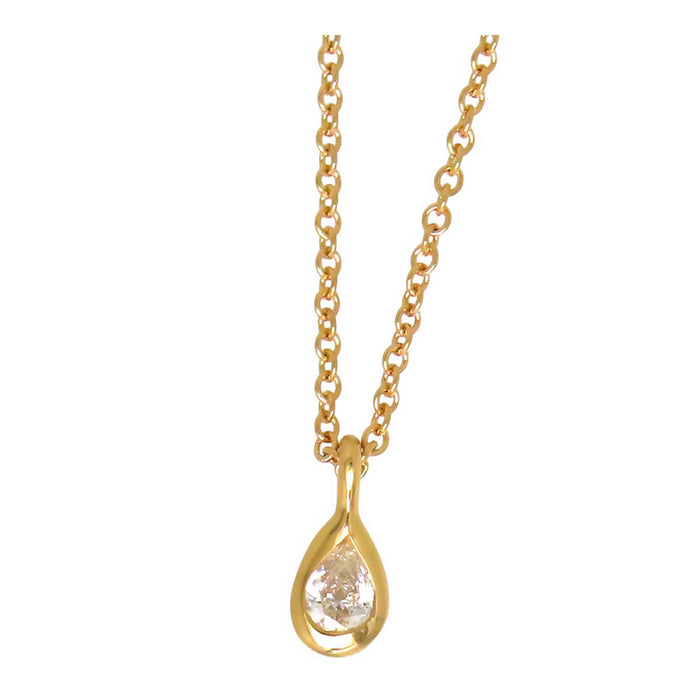 TIFFANY&Co. 
バイザヤード ペアシェイプ ネックレス