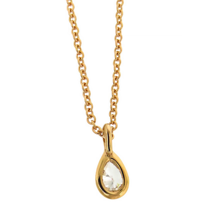 TIFFANY&Co. 
バイザヤード ペアシェイプ ネックレス