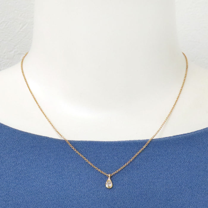 TIFFANY&Co. 
バイザヤード ペアシェイプ ネックレス