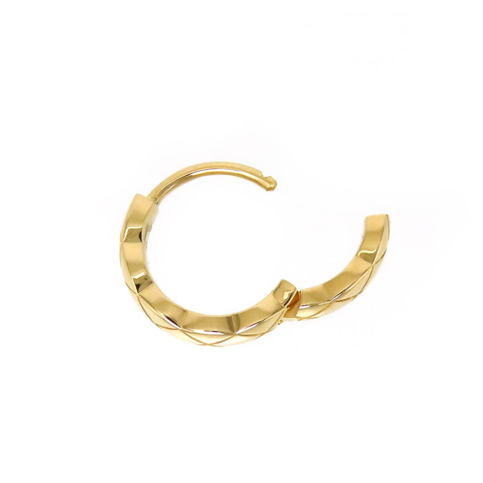 CHANEL 
ココ クラッシュ シングル ミニフープ ピアス