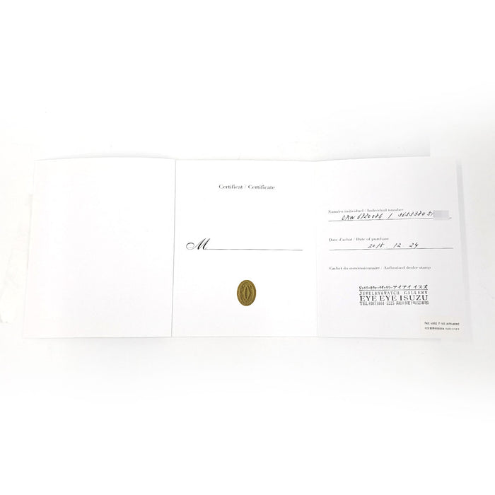 CARTIER 
バロンブルー 33mm 
ギャラ付