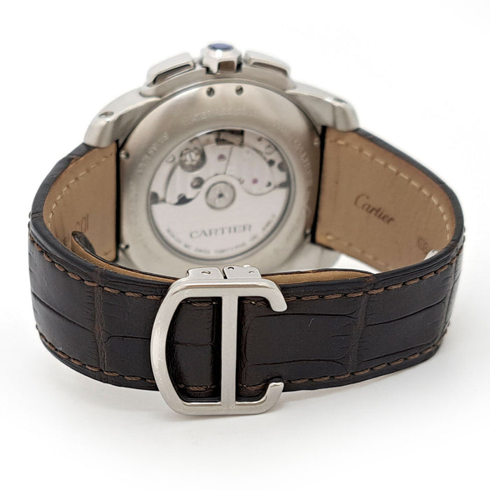 CARTIER 
カリブル ドゥ カルティエ クロノグラフ 
箱付