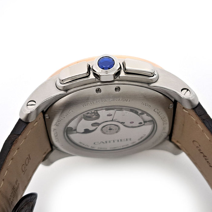 CARTIER 
カリブル ドゥ カルティエ クロノグラフ 
箱付