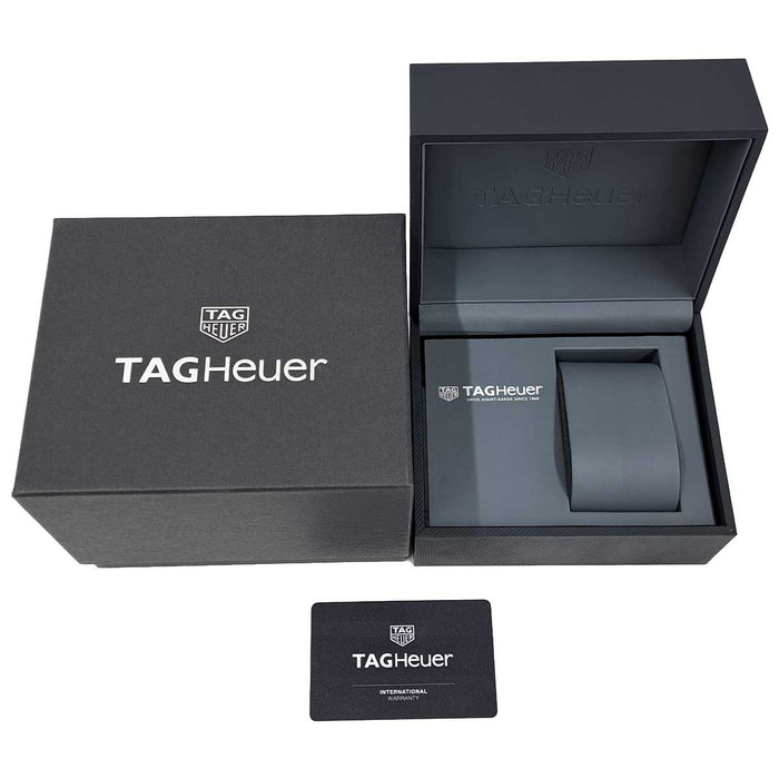 TAG HEUER 
アクアレーサー クロノグラフ ブラックバージョン 
箱ギャラ付