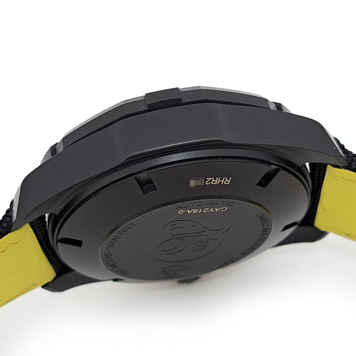 TAG HEUER 
アクアレーサー クロノグラフ ブラックバージョン 
箱ギャラ付