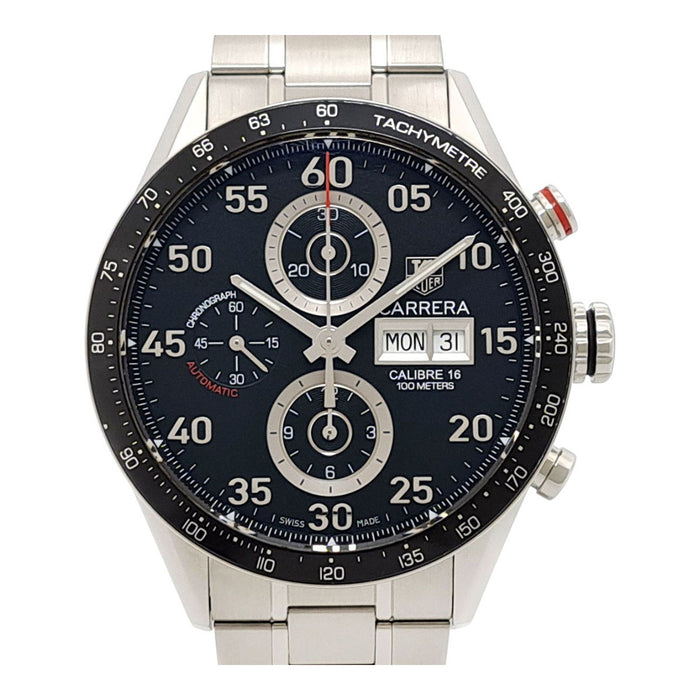 TAG HEUER
Carrera Calibro 16 Cronografo Giorno Data
Con scatola e garanzia