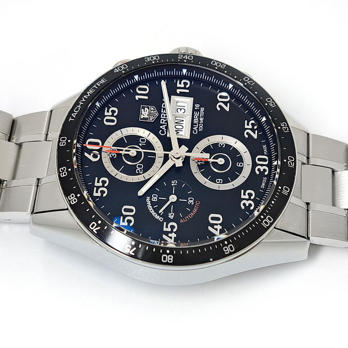 TAG HEUER
Carrera Calibro 16 Cronografo Giorno Data
Con scatola e garanzia
