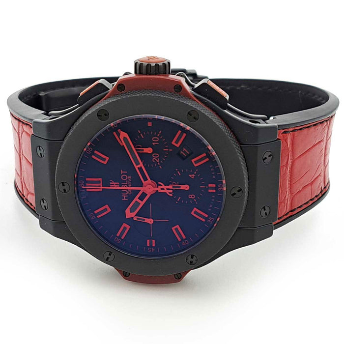 HUBLOT 
ビッグ・バン オールブラック レッド 
箱ギャラ付