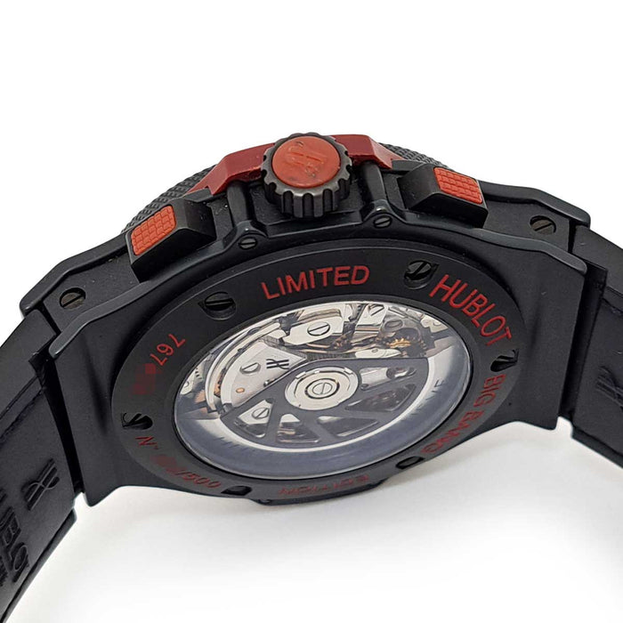 HUBLOT 
ビッグ・バン オールブラック レッド 
箱ギャラ付