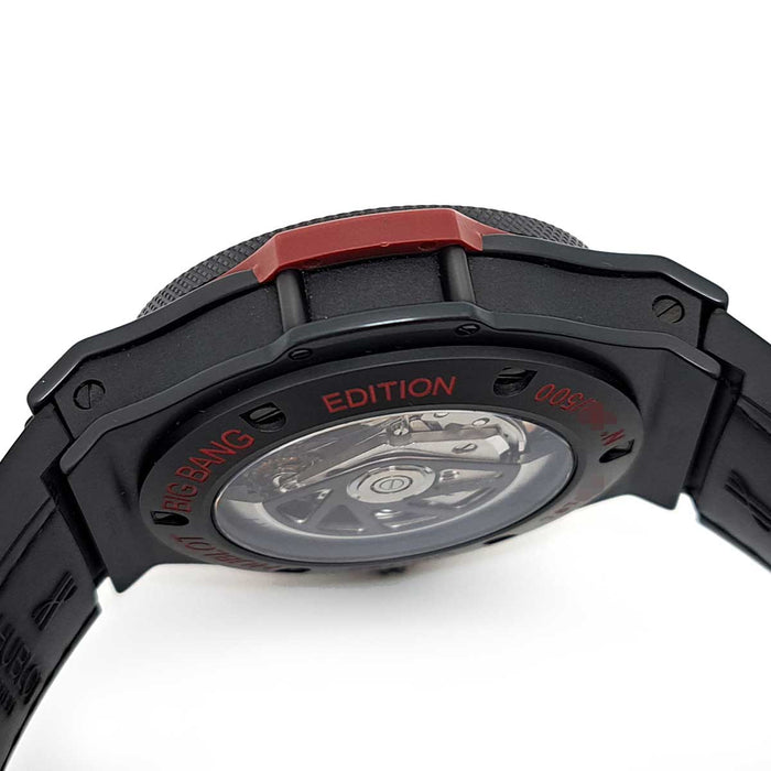 HUBLOT 
ビッグ・バン オールブラック レッド 
箱ギャラ付