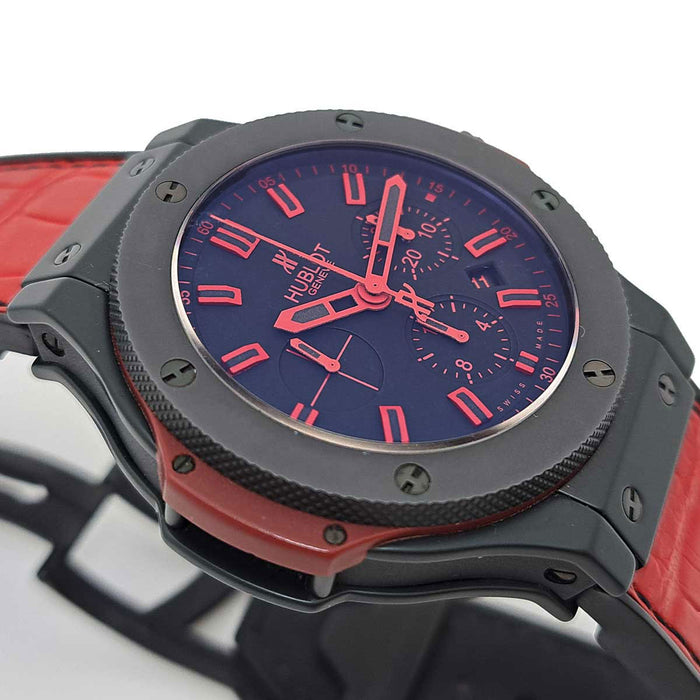 HUBLOT 
ビッグ・バン オールブラック レッド 
箱ギャラ付