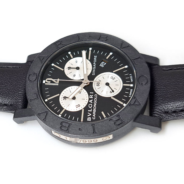 BVLGARI
Bulgari Bulgari Cronografo Carbon Gold Edizione Limitata Singapore
Con scatola e garanzia