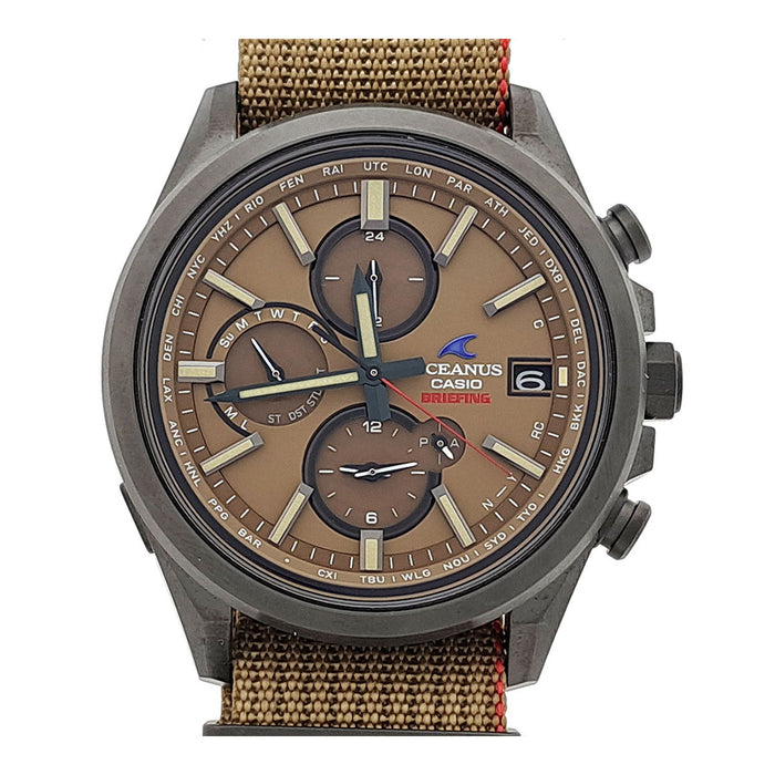 CASIO 
オシアナス ブリーフィングコラボ 
ギャラ付