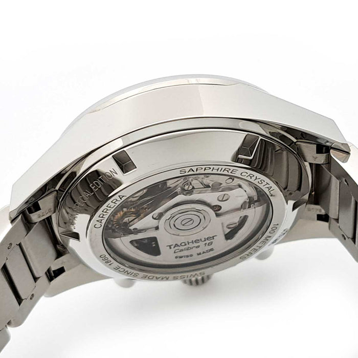 TAG HEUER 
カレラ キャリバー16 クロノグラフ ブルーエディション 
箱ギャラ付
