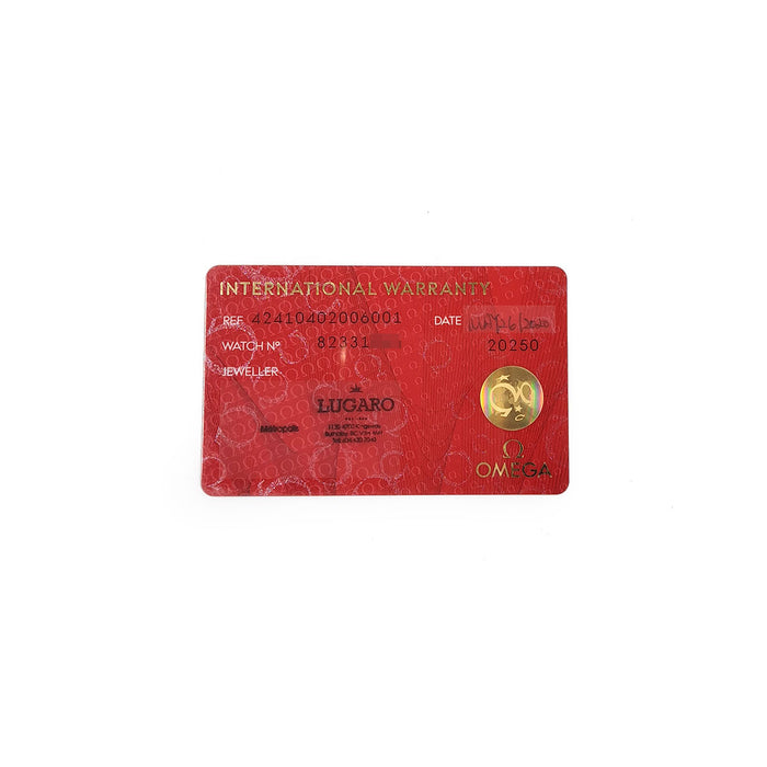 OMEGA
De Ville Prestige
With Warranty Card