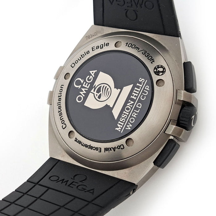 OMEGA 
コンステレーション ダブルイーグル ミッションヒルズ ワールドカップ 
箱ギャラ付