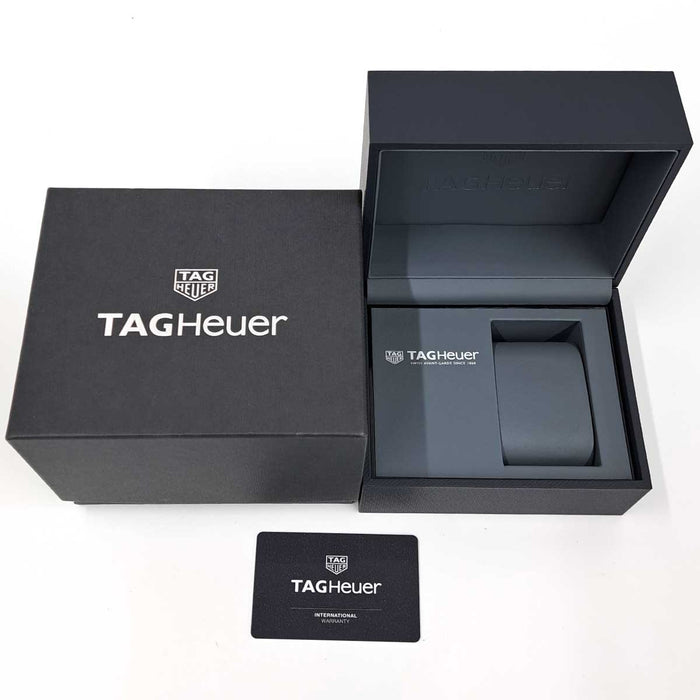 TAG HEUER 
カレラ キャリバー16 クロノグラフ ブルーエディション 
箱ギャラ付