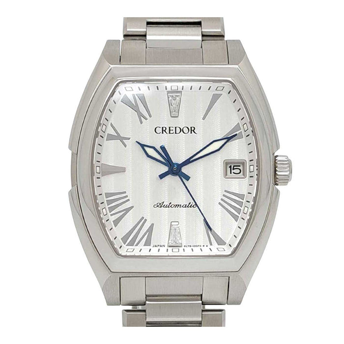 SEIKO 
Credor 45e anniversaire Tonneau 2P diamant 
Avec boîte