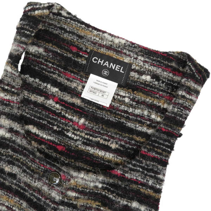 CHANEL
COCO CC Coco Button Fringe M7923 Border
Coco Mark Tweed Sleeveless Dress