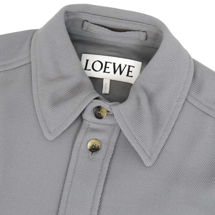LOEWE 
ロゴ 
アナグラム エンブロイダリー ウール シャツ ジャケット