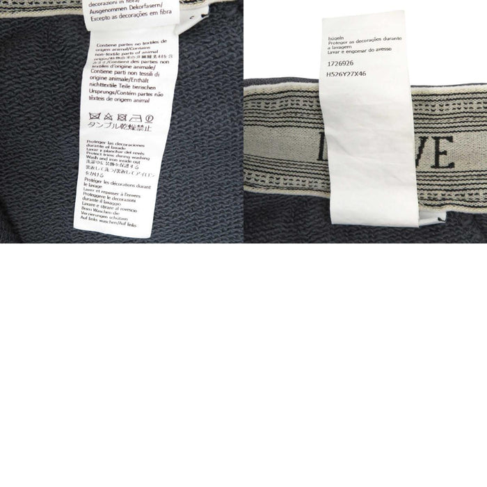 LOEWE 
ロゴ エンブロイダリー コットン 
アナグラム 刺繍 スウェットパンツ