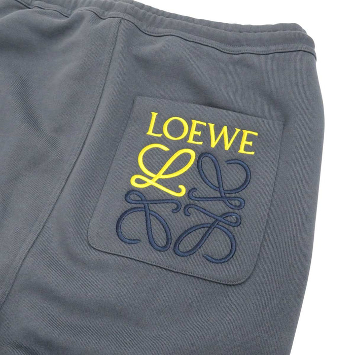 LOEWE 
ロゴ エンブロイダリー コットン 
アナグラム 刺繍 スウェットパンツ