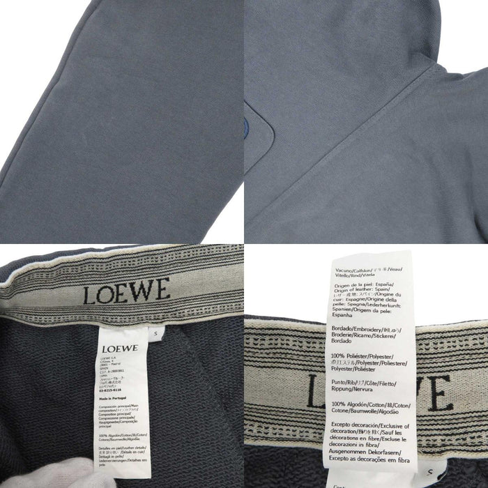 LOEWE 
ロゴ エンブロイダリー コットン 
アナグラム 刺繍 スウェットパンツ