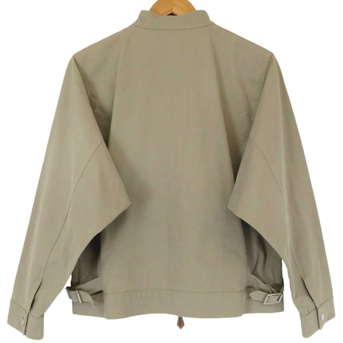 HERMES 
マルジェラ期 ジップアップ 
セリエボタン コットン ブルゾン