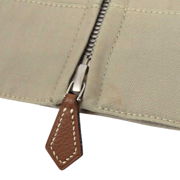 HERMES 
マルジェラ期 ジップアップ 
セリエボタン コットン ブルゾン