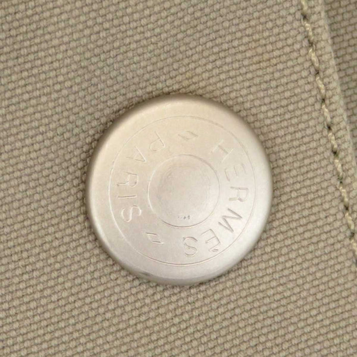 HERMES 
マルジェラ期 ジップアップ 
セリエボタン コットン ブルゾン