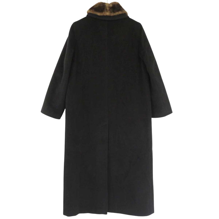 MAX MARA
Wool Nutria Fur
Collar Fur Long Coat