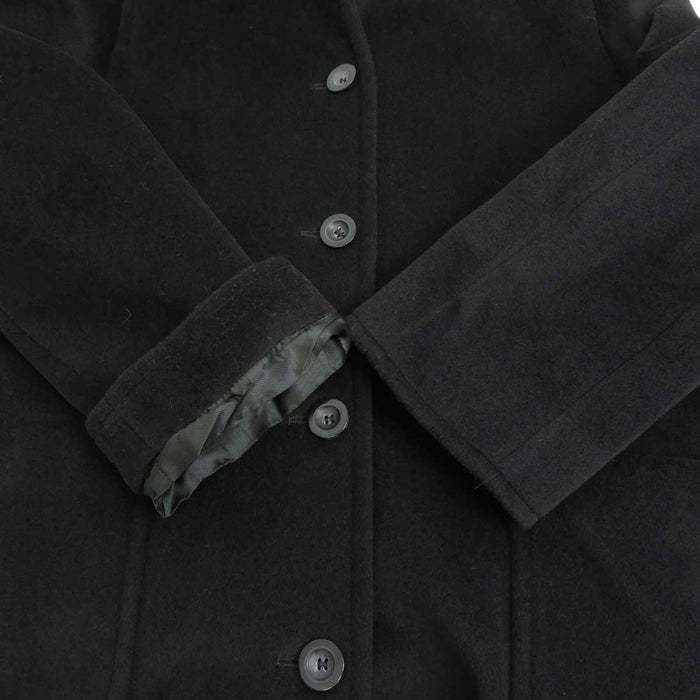 MAX MARA 
ウール ヌートリアファー 
襟 ファー ロング コート