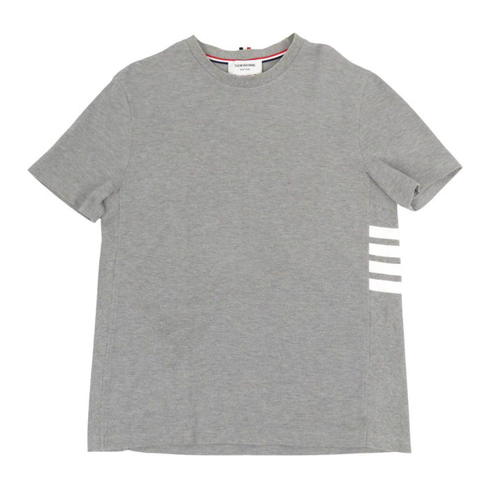 THOM BROWNE 
Crew Neck Cotton 
4BAR T-Shirt