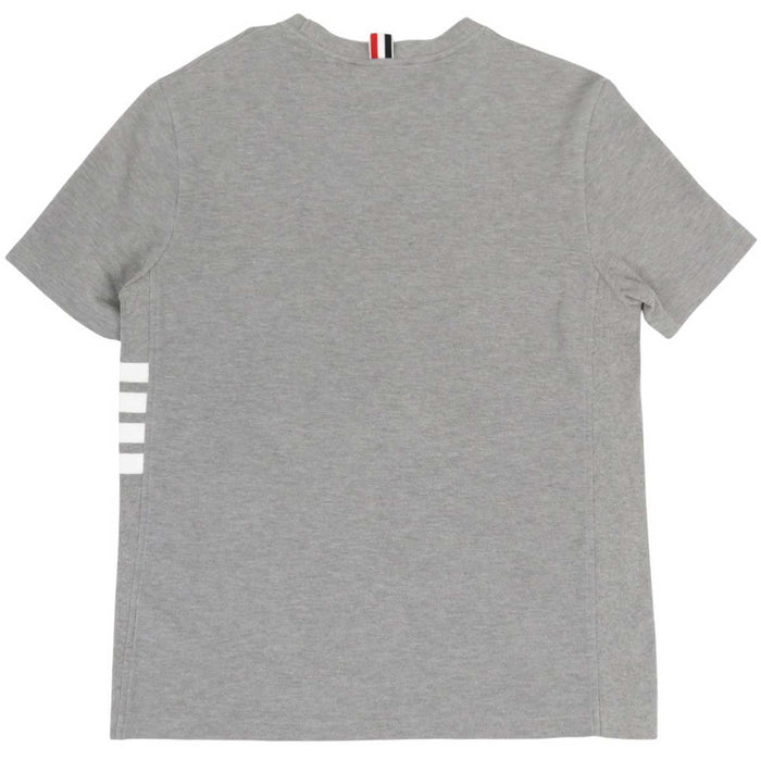 THOM BROWNE 
Crew Neck Cotton 
4BAR T-Shirt